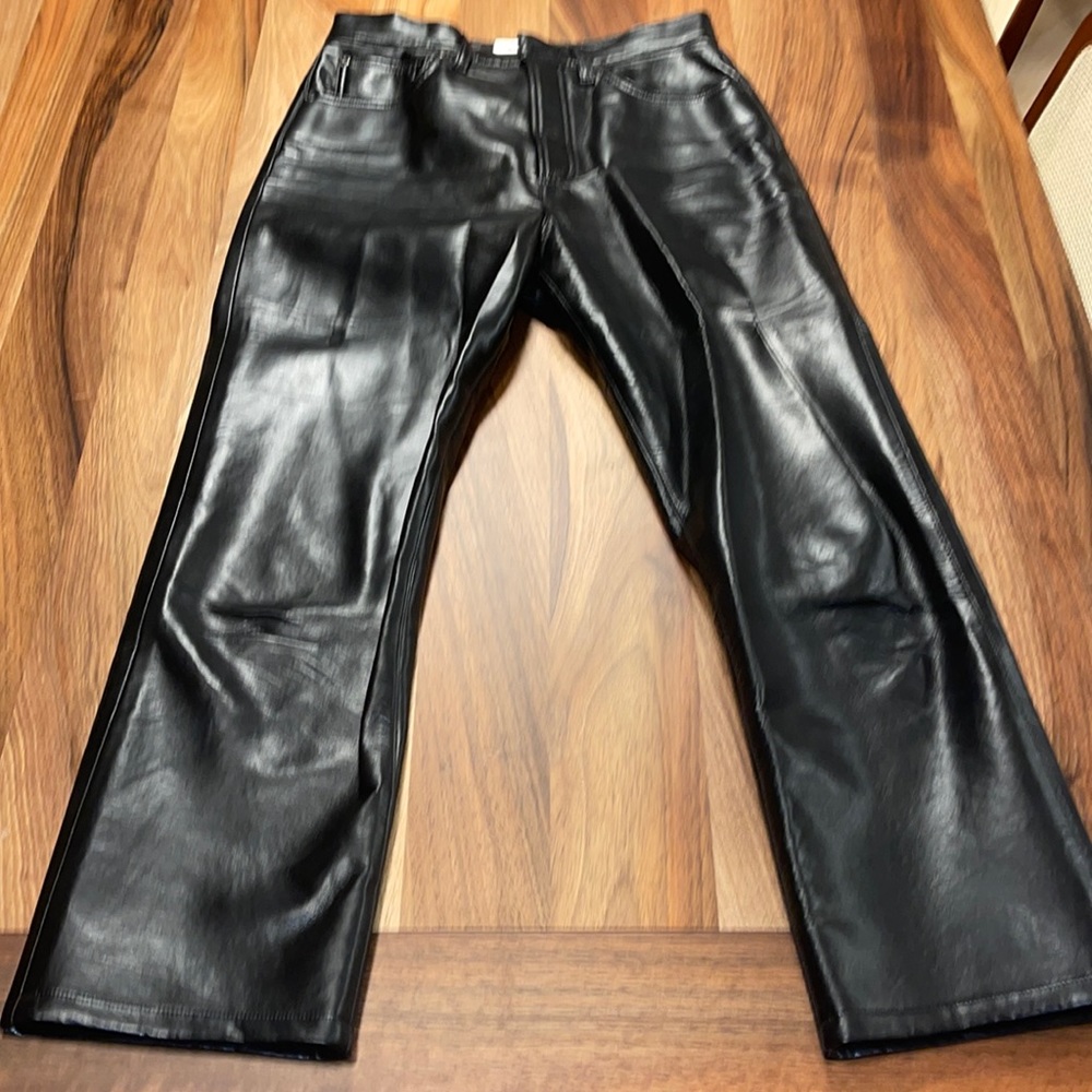 Agolde recycled leather pants